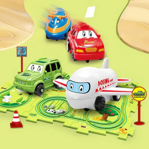 Circuit de Voiture pour enfants PuzzleRacer